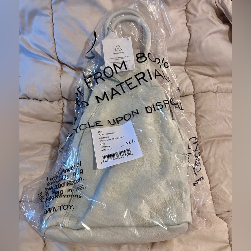 NWT FREE PEOPLE We The Free Soho Convertible Sling / Pantina $128 Retail - Picture 6 of 6